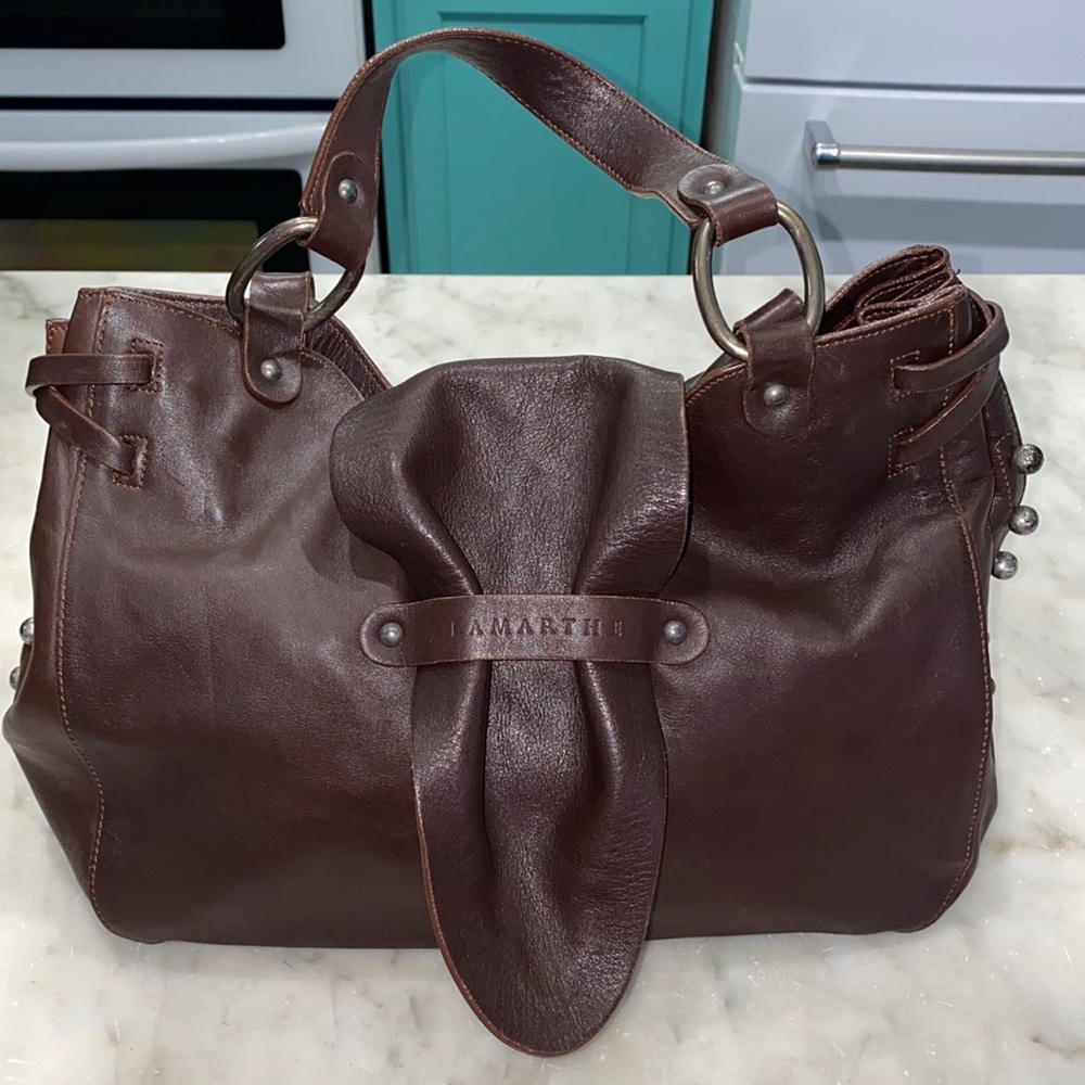 Lamarthe PARIS Leather Bag "2007" EVC